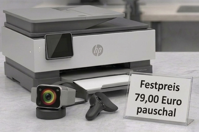 Drucker & Smarte Geräte: Einrichtung von kompakten Geräten wie Drucker und Scanner oder Smart TV und Streaming und Smartwatches. Preis: 79,00 Euro pauschal.